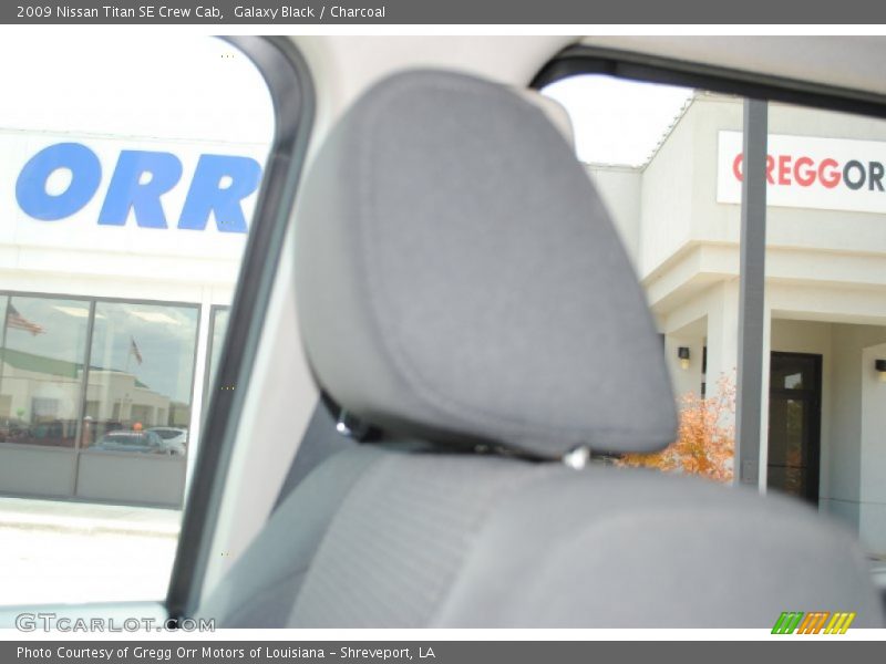 Galaxy Black / Charcoal 2009 Nissan Titan SE Crew Cab