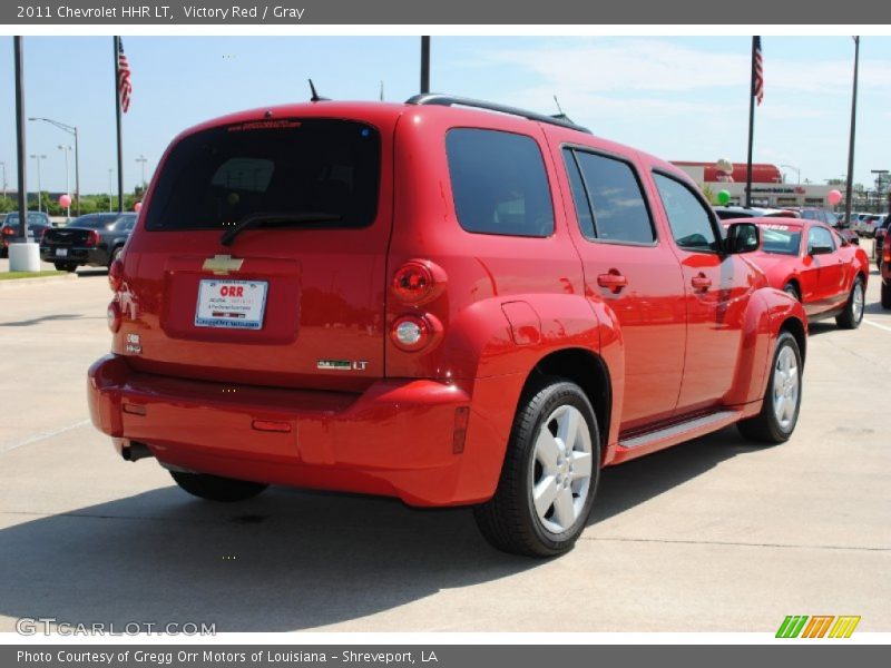 Victory Red / Gray 2011 Chevrolet HHR LT