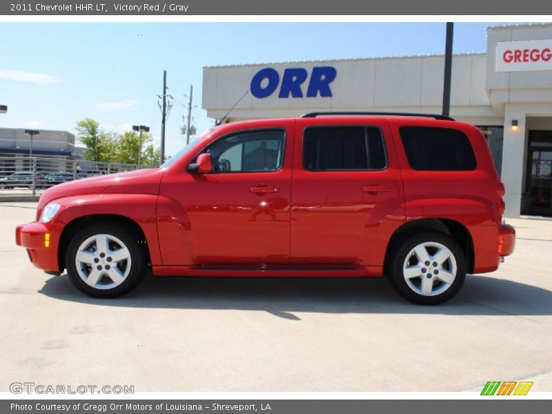 Victory Red / Gray 2011 Chevrolet HHR LT