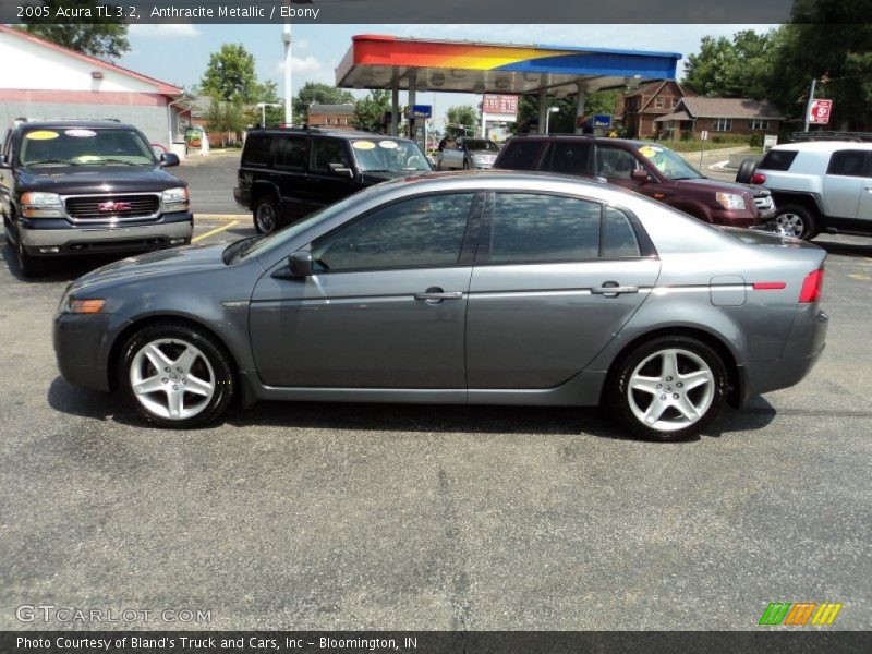 Anthracite Metallic / Ebony 2005 Acura TL 3.2