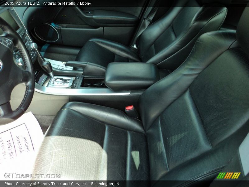 Anthracite Metallic / Ebony 2005 Acura TL 3.2