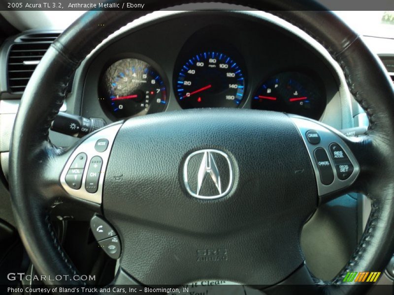 Anthracite Metallic / Ebony 2005 Acura TL 3.2
