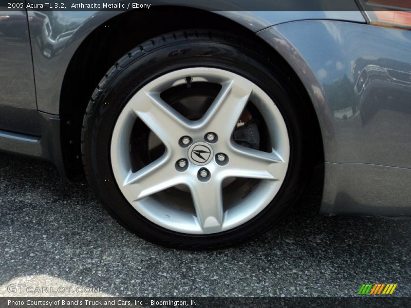 Anthracite Metallic / Ebony 2005 Acura TL 3.2