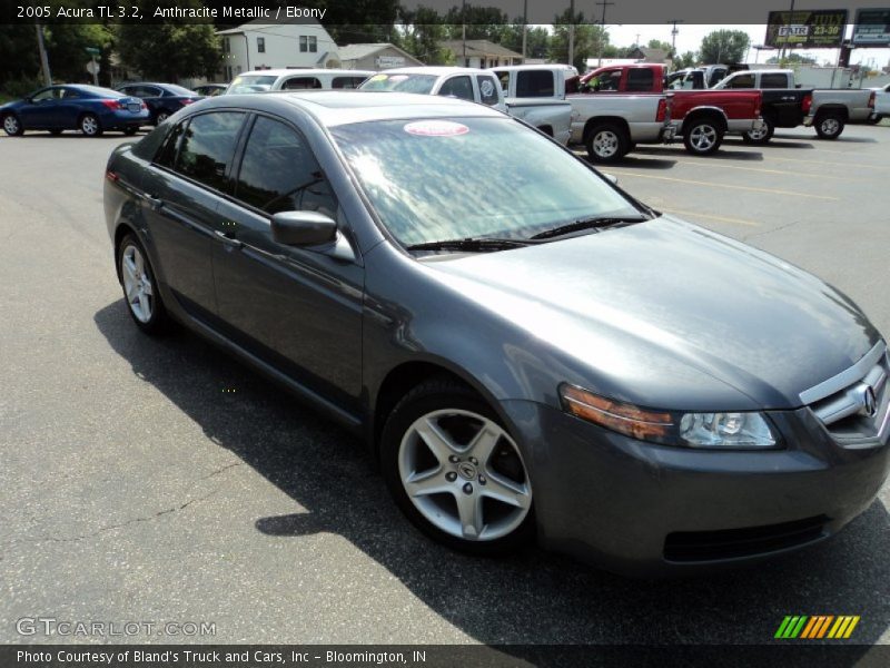 Anthracite Metallic / Ebony 2005 Acura TL 3.2