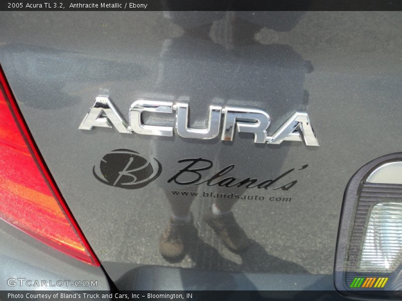 Anthracite Metallic / Ebony 2005 Acura TL 3.2