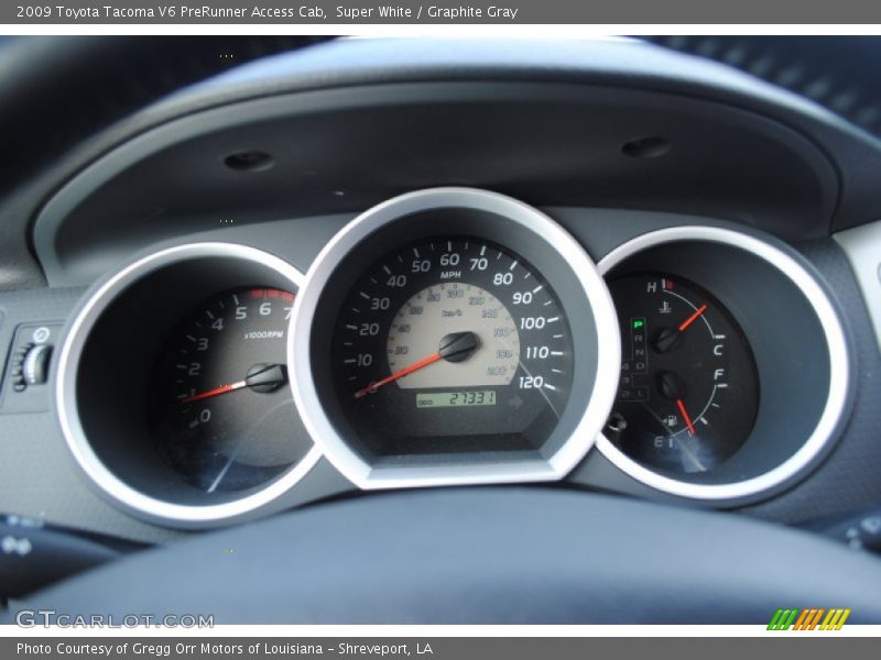  2009 Tacoma V6 PreRunner Access Cab V6 PreRunner Access Cab Gauges