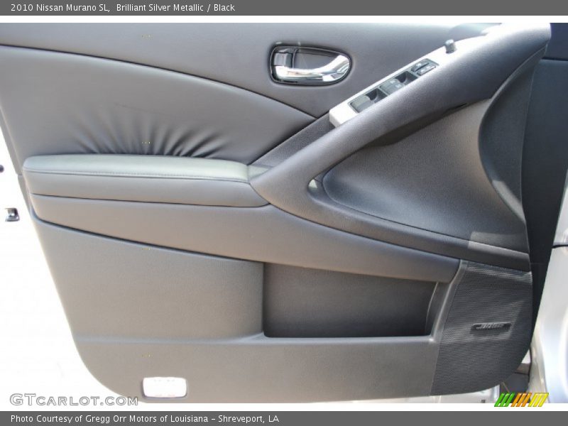 Brilliant Silver Metallic / Black 2010 Nissan Murano SL