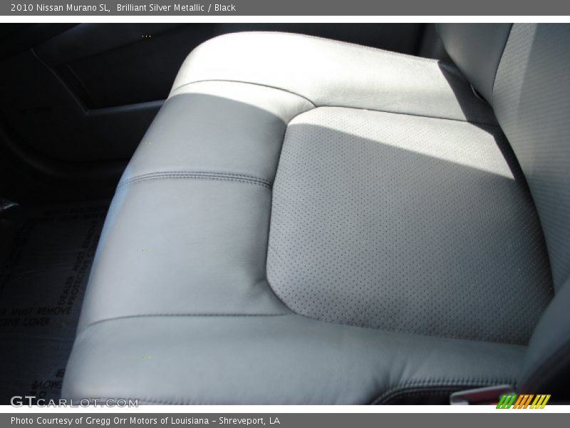 Brilliant Silver Metallic / Black 2010 Nissan Murano SL