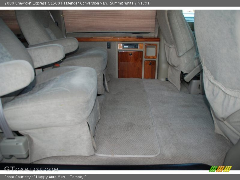 Summit White / Neutral 2000 Chevrolet Express G1500 Passenger Conversion Van