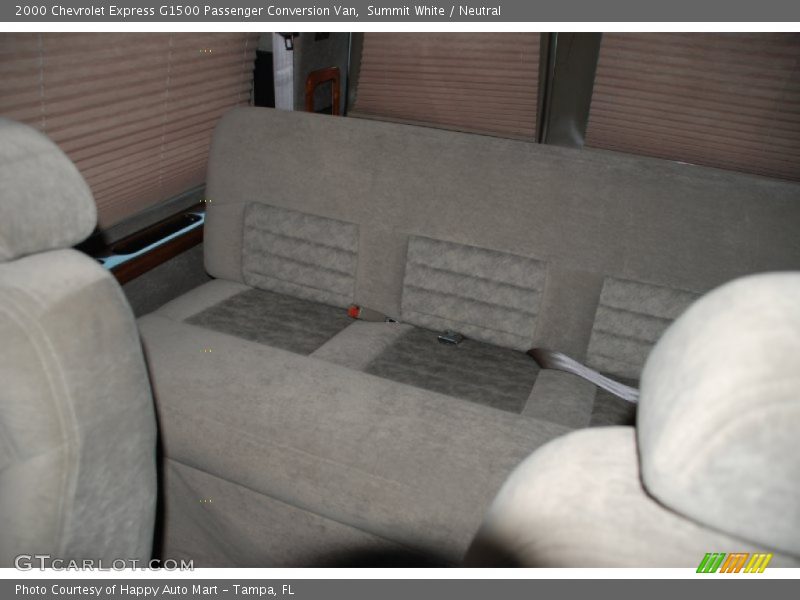 Summit White / Neutral 2000 Chevrolet Express G1500 Passenger Conversion Van