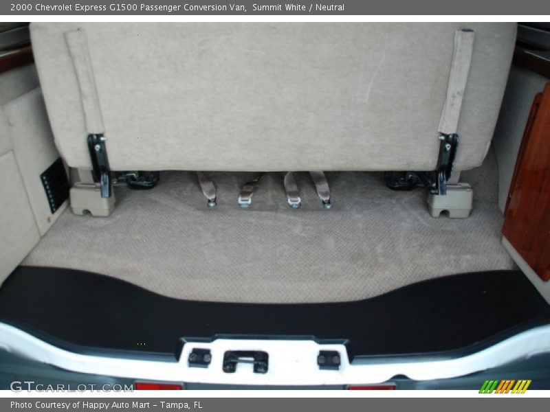 Summit White / Neutral 2000 Chevrolet Express G1500 Passenger Conversion Van