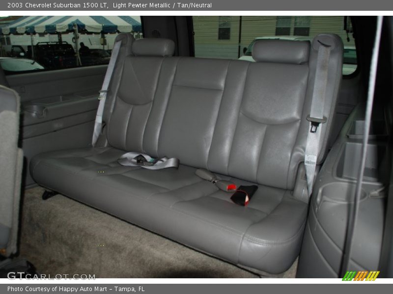 Light Pewter Metallic / Tan/Neutral 2003 Chevrolet Suburban 1500 LT