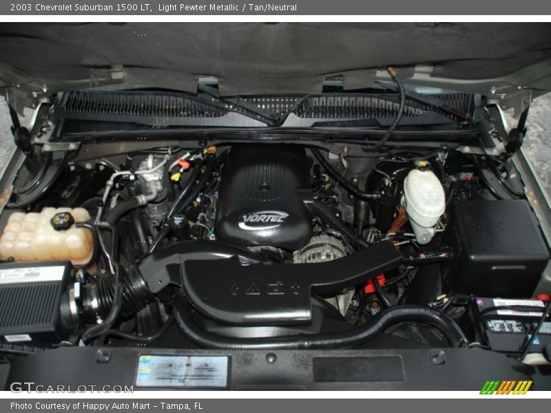  2003 Suburban 1500 LT Engine - 5.3 Liter OHV 16-Valve Vortec V8