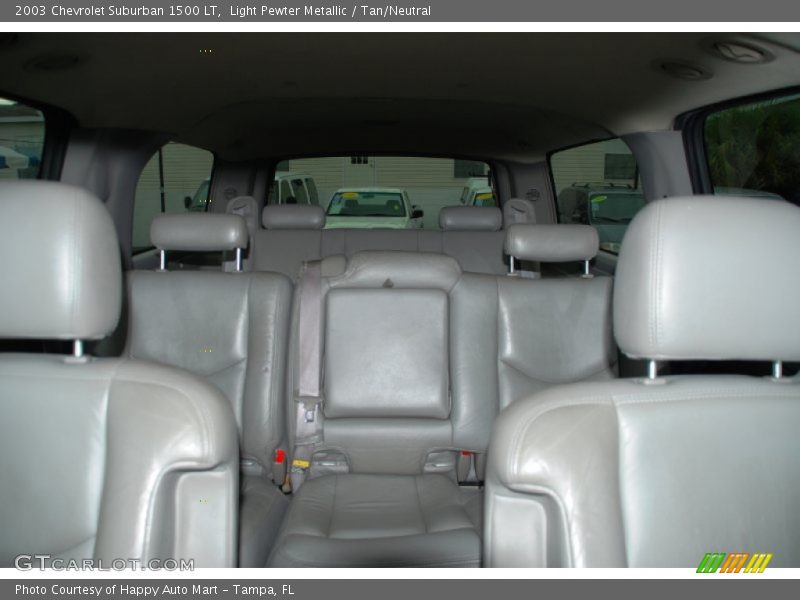 Light Pewter Metallic / Tan/Neutral 2003 Chevrolet Suburban 1500 LT