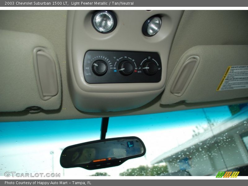 Light Pewter Metallic / Tan/Neutral 2003 Chevrolet Suburban 1500 LT