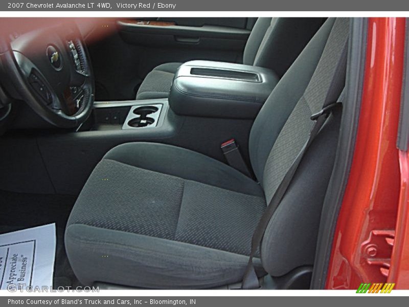 Victory Red / Ebony 2007 Chevrolet Avalanche LT 4WD