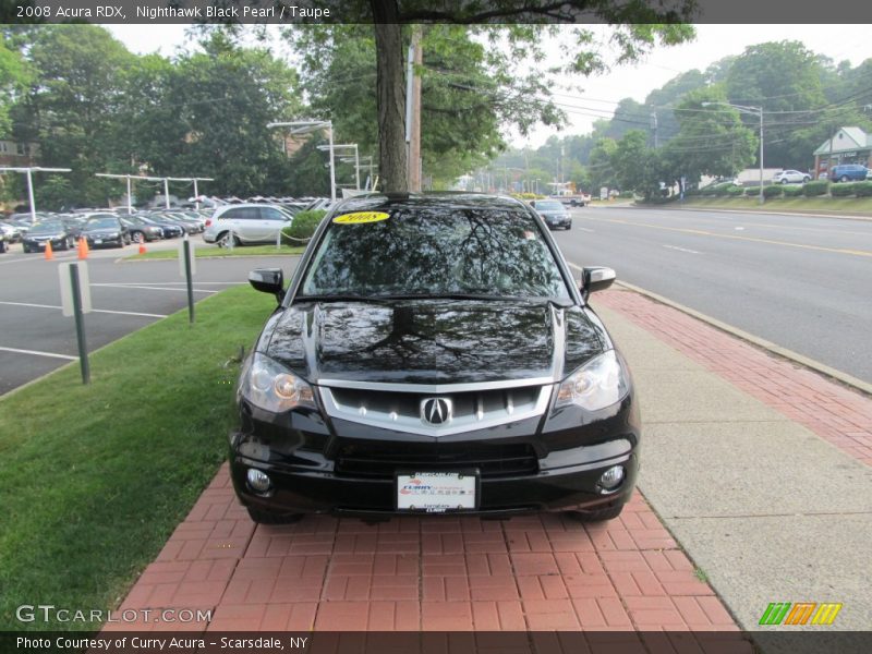 Nighthawk Black Pearl / Taupe 2008 Acura RDX