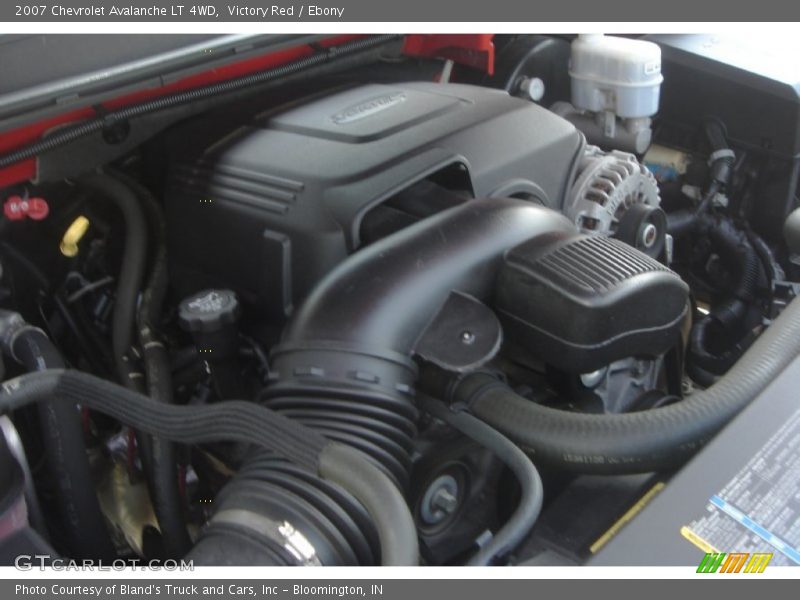 Victory Red / Ebony 2007 Chevrolet Avalanche LT 4WD