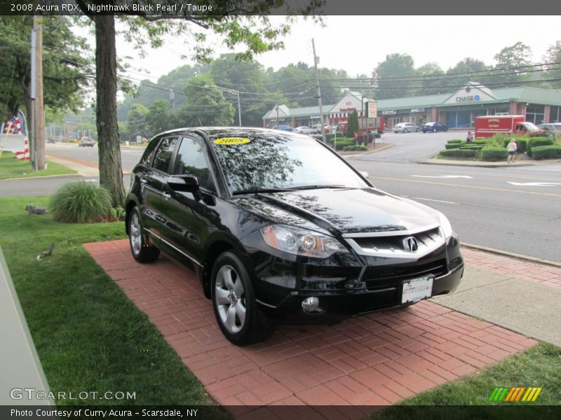 Nighthawk Black Pearl / Taupe 2008 Acura RDX