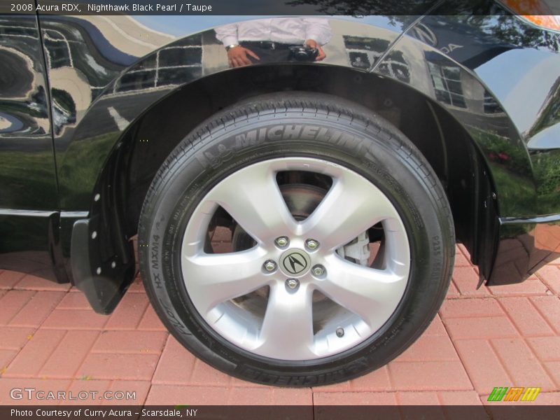 Nighthawk Black Pearl / Taupe 2008 Acura RDX