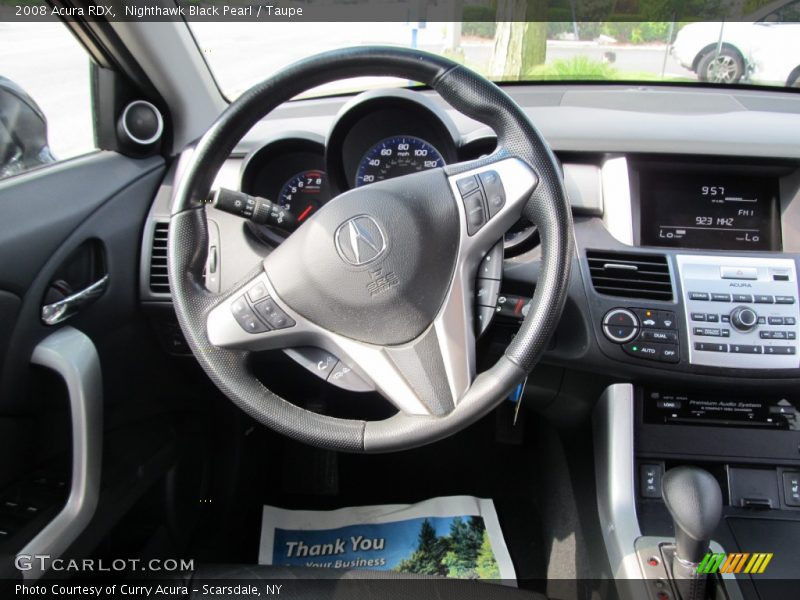 Nighthawk Black Pearl / Taupe 2008 Acura RDX