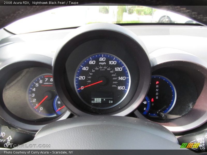 Nighthawk Black Pearl / Taupe 2008 Acura RDX