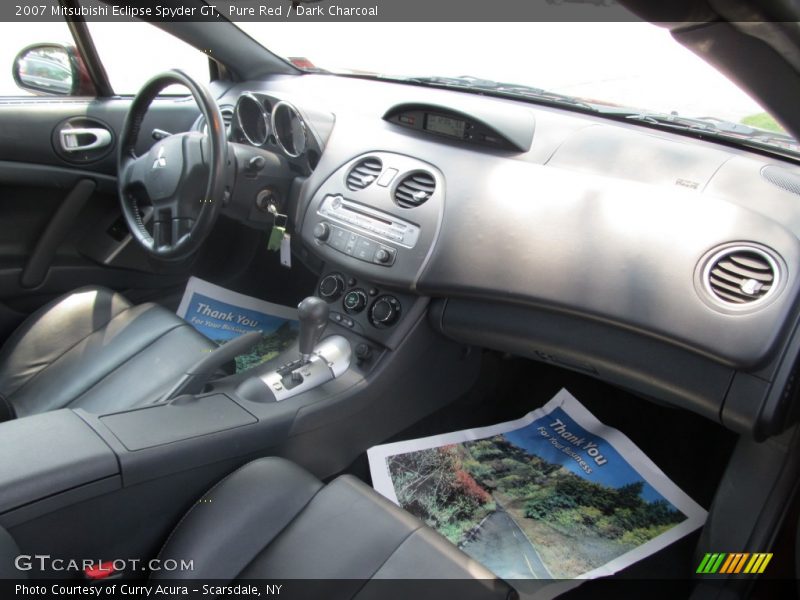 Pure Red / Dark Charcoal 2007 Mitsubishi Eclipse Spyder GT