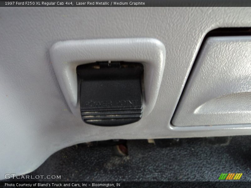Laser Red Metallic / Medium Graphite 1997 Ford F250 XL Regular Cab 4x4
