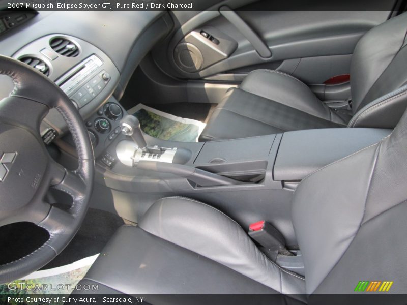 Pure Red / Dark Charcoal 2007 Mitsubishi Eclipse Spyder GT
