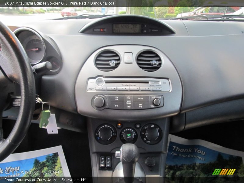 Pure Red / Dark Charcoal 2007 Mitsubishi Eclipse Spyder GT