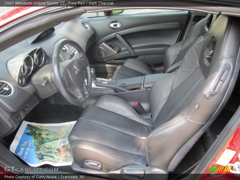 Pure Red / Dark Charcoal 2007 Mitsubishi Eclipse Spyder GT