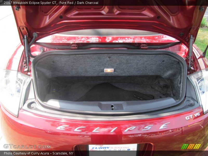 Pure Red / Dark Charcoal 2007 Mitsubishi Eclipse Spyder GT