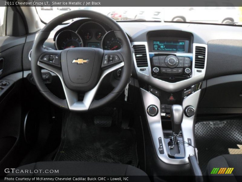Silver Ice Metallic / Jet Black 2011 Chevrolet Cruze LT
