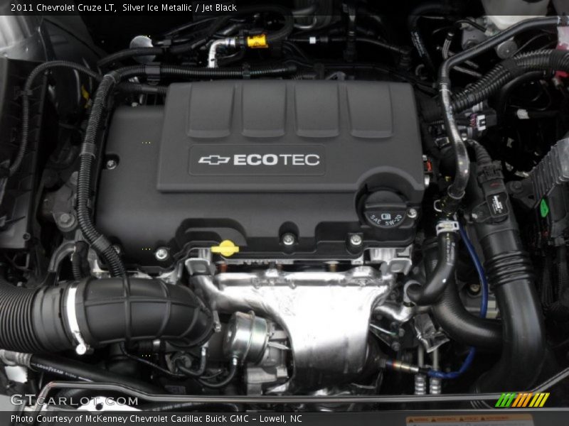 Silver Ice Metallic / Jet Black 2011 Chevrolet Cruze LT
