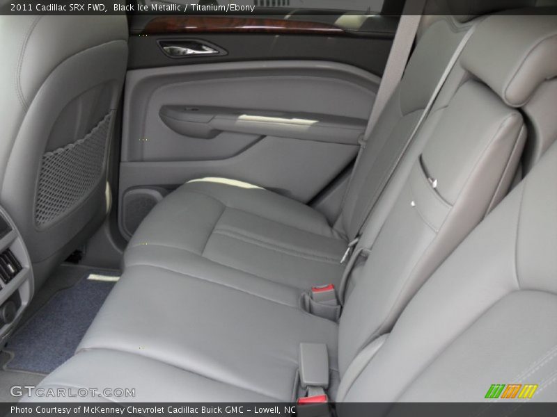 Black Ice Metallic / Titanium/Ebony 2011 Cadillac SRX FWD