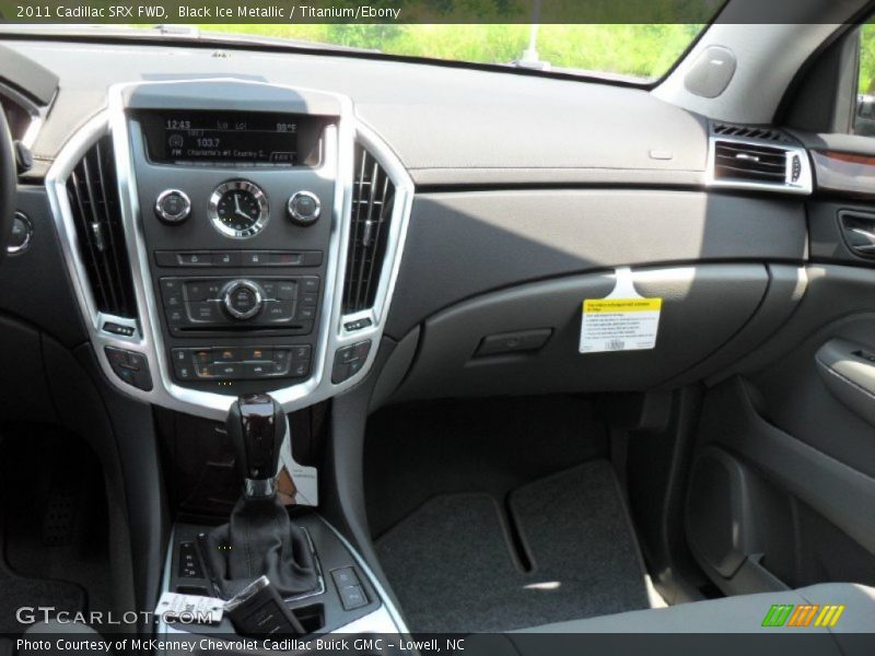 Black Ice Metallic / Titanium/Ebony 2011 Cadillac SRX FWD