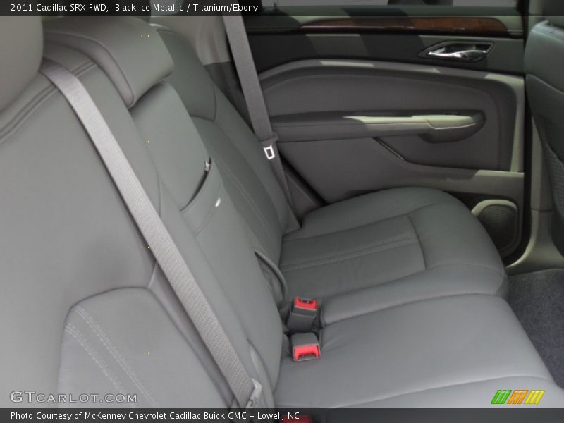 Black Ice Metallic / Titanium/Ebony 2011 Cadillac SRX FWD