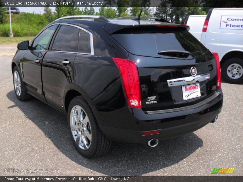 Black Raven / Titanium/Ebony 2011 Cadillac SRX FWD