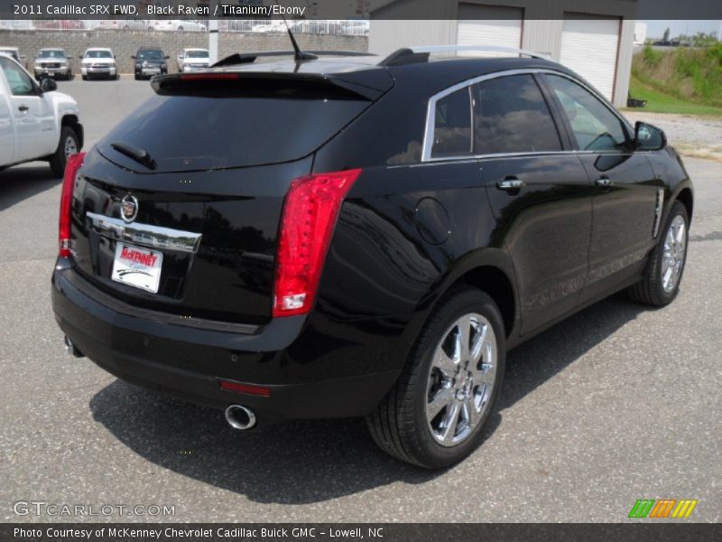 Black Raven / Titanium/Ebony 2011 Cadillac SRX FWD