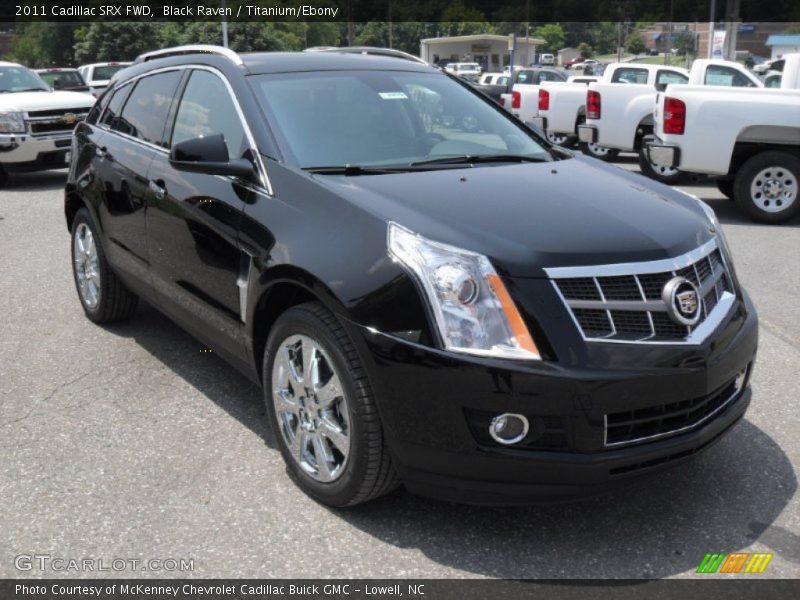 Black Raven / Titanium/Ebony 2011 Cadillac SRX FWD