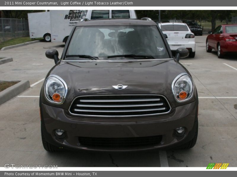 Light Coffee / Light Tobacco Leather/Cloth 2011 Mini Cooper Countryman