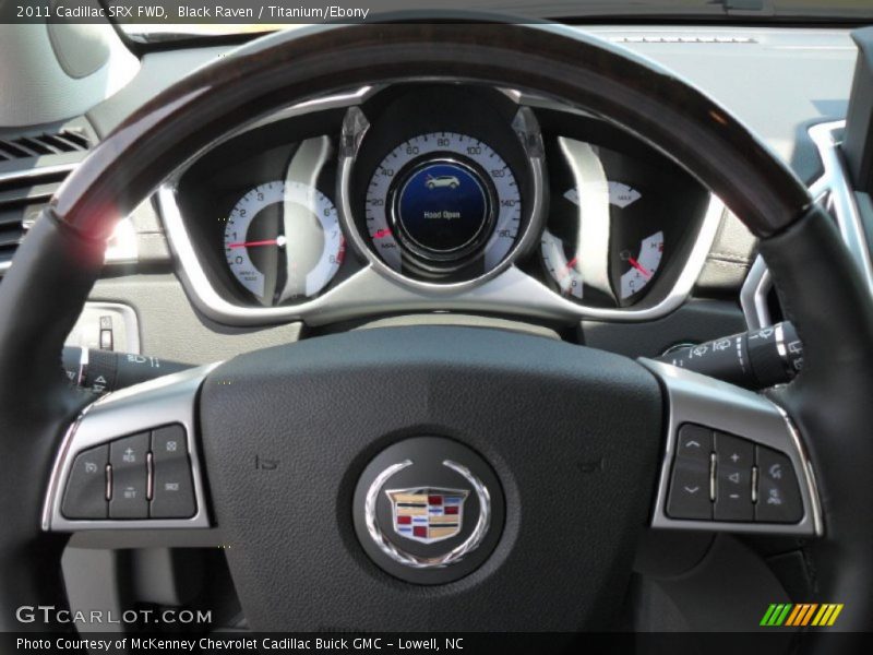 Black Raven / Titanium/Ebony 2011 Cadillac SRX FWD