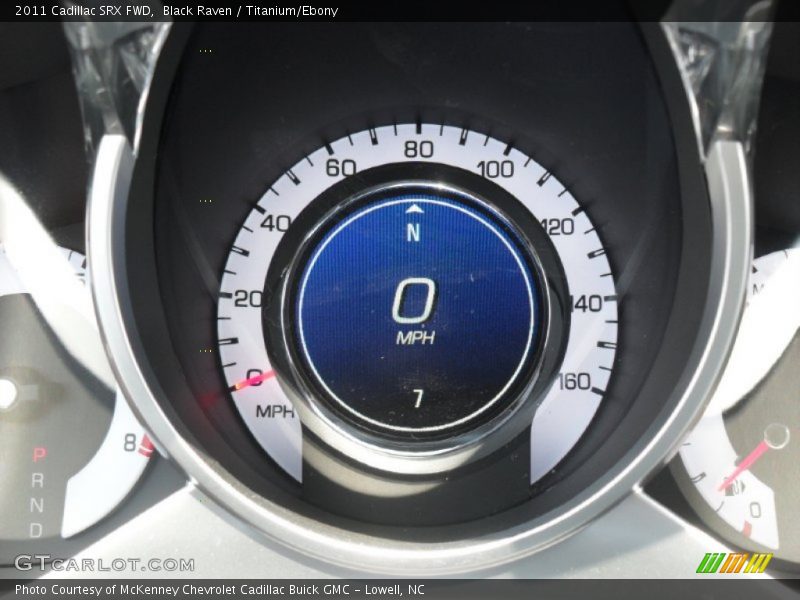 Black Raven / Titanium/Ebony 2011 Cadillac SRX FWD