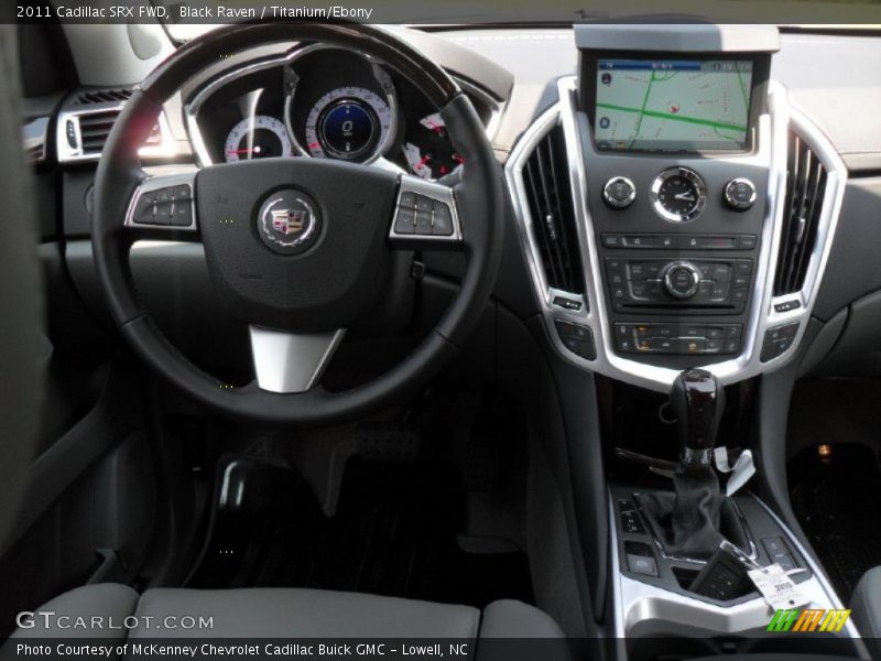 Black Raven / Titanium/Ebony 2011 Cadillac SRX FWD