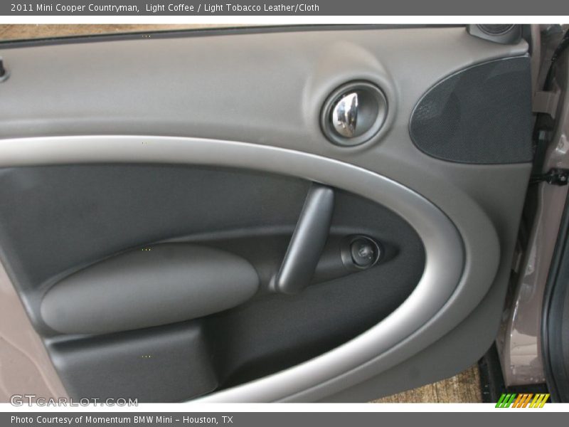 Light Coffee / Light Tobacco Leather/Cloth 2011 Mini Cooper Countryman