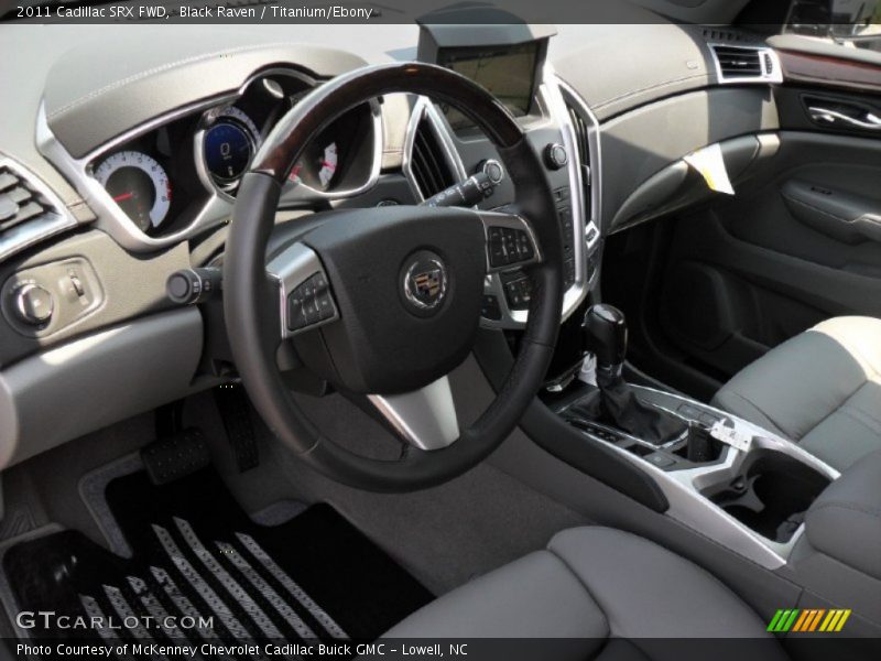Black Raven / Titanium/Ebony 2011 Cadillac SRX FWD