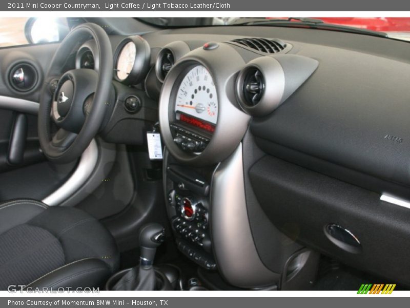 Light Coffee / Light Tobacco Leather/Cloth 2011 Mini Cooper Countryman