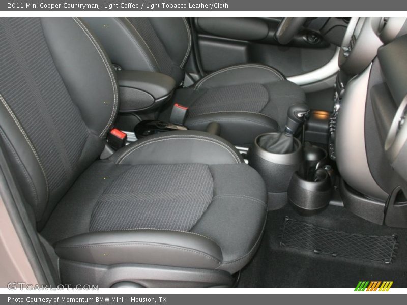 Light Coffee / Light Tobacco Leather/Cloth 2011 Mini Cooper Countryman