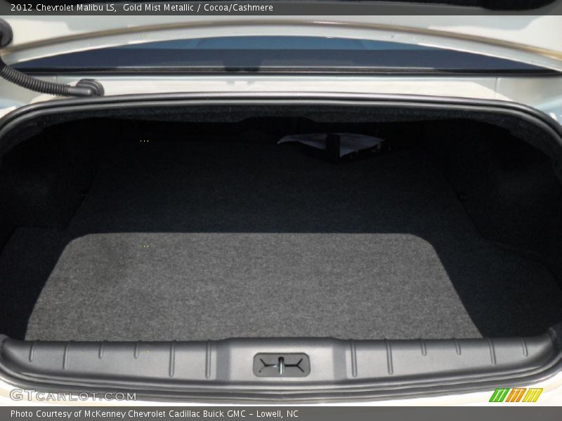  2012 Malibu LS Trunk