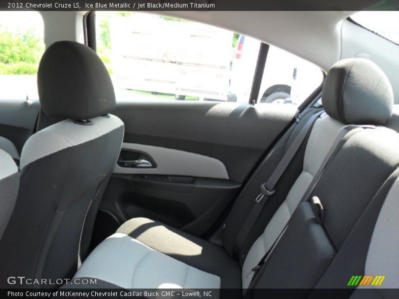 Ice Blue Metallic / Jet Black/Medium Titanium 2012 Chevrolet Cruze LS